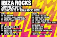 Alojamientos en Seleccione una localidad cerca del evento Ibiza Rocks Festival 2012